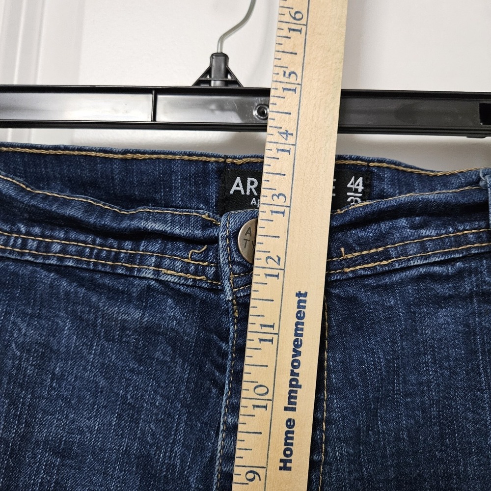 Arketype Jeans Mens 44x32 Blue‎ Apparel & Co Straight Leg Faded Distressed Denim - Picture 5 of 8